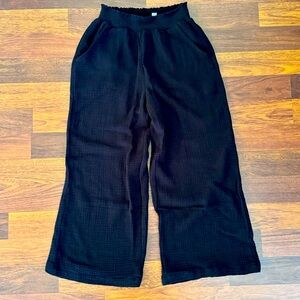 Tahari Wide Cotton Pants XS